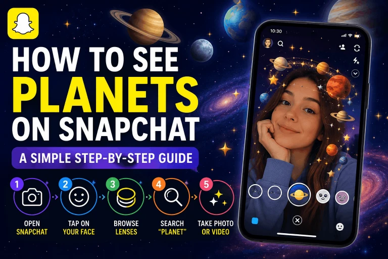 How you will see your planets in snapchat.